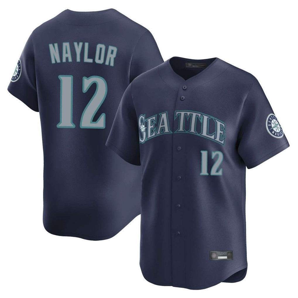 Ndoa S.Mariners #12 Josh Naylor Player Navy Home Limited Stitched Jerseys