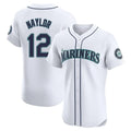 Ndoa S.Mariners #12 Josh Naylor Player White Home Limited Elite Stitched Jerseys