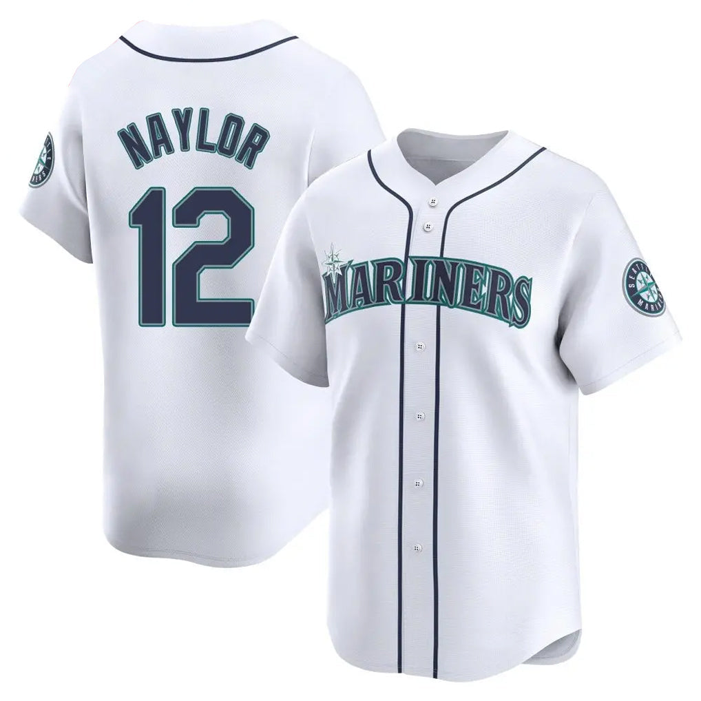 Ndoa S.Mariners #12 Josh Naylor Player White Home Limited Stitched Jerseys
