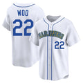 Ndoa S.Mariners #22 Bryan Woo Player White Pitch Fashion Game Stitched Jerseys