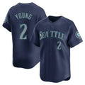 Ndoa S.Mariners #2 Cole Young Player Navy Home Limited Stitched Jerseys