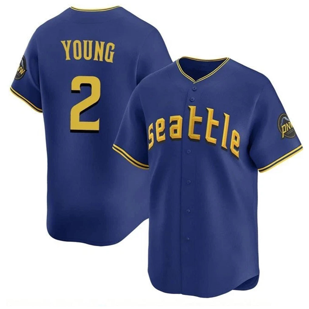 Ndoa S.Mariners #2 Cole Young Player Royal City Connect Home Limited Stitched Jerseys