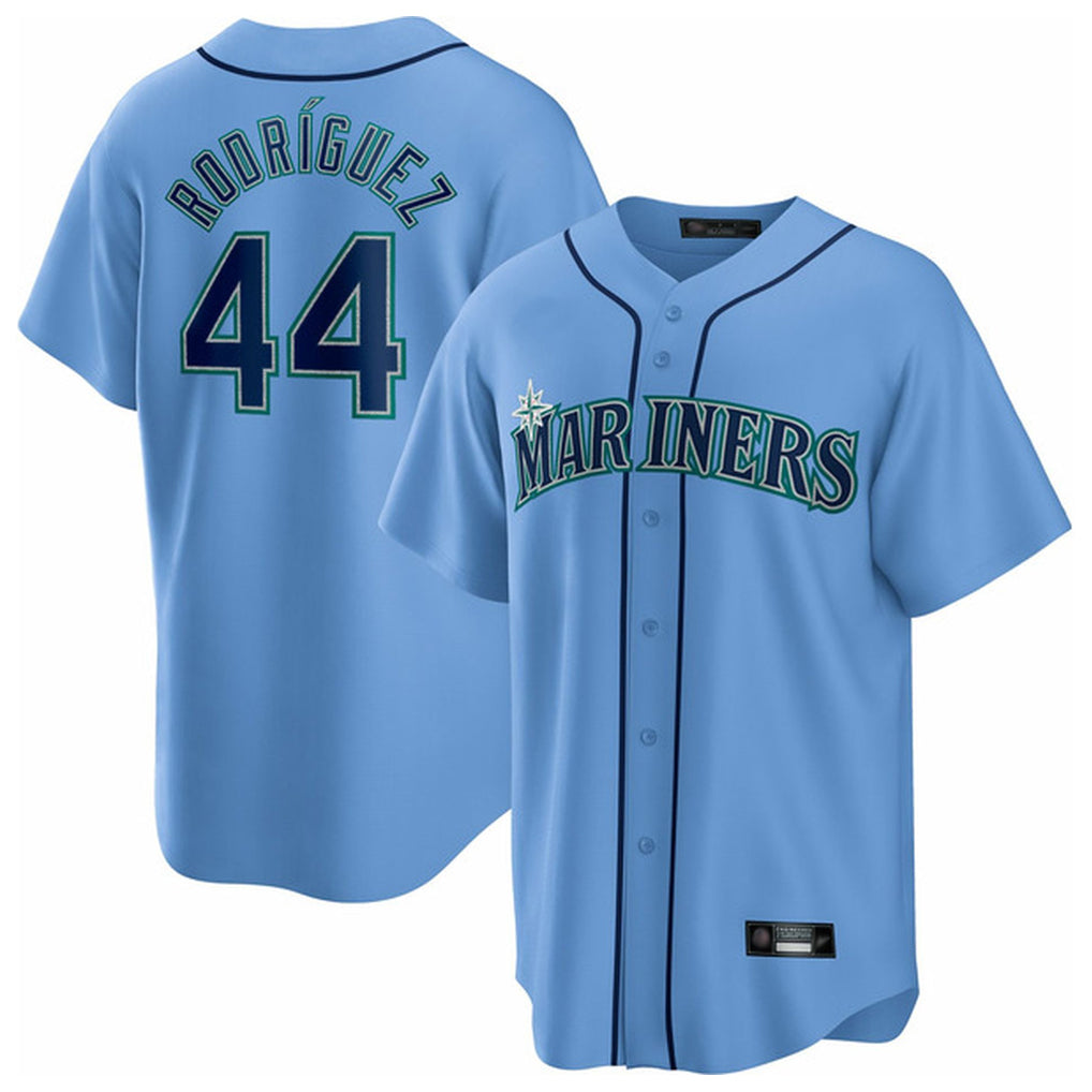 Ndoa S.Mariners #44 Julio Rodriguez Player Light Blue Home Limited Stitched Jerseys