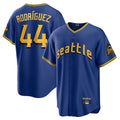 Ndoa S.Mariners #44 Julio Rodriguez Player Royal City Connect Home Game Stitched Jerseys