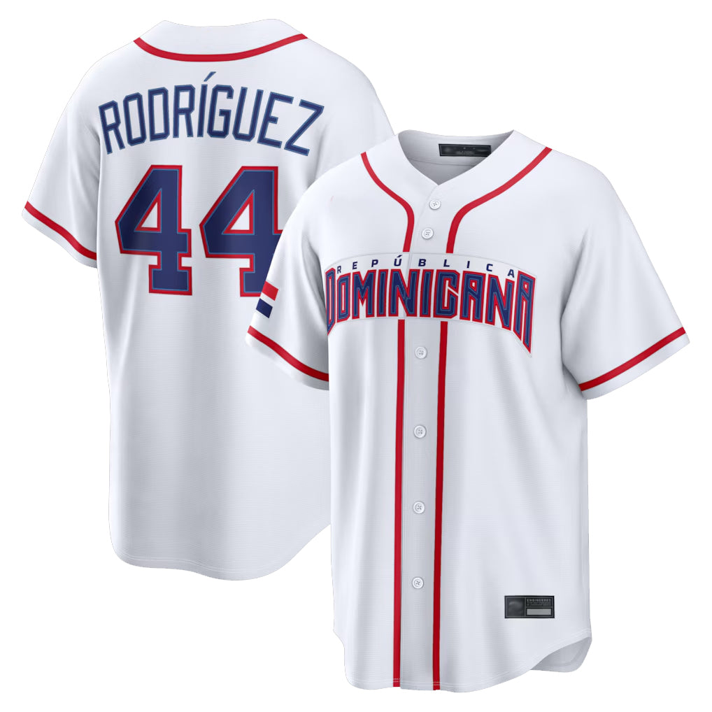 Ndoa S.Mariners #44 Julio Rodriguez Player White 2026 World Classic Home Stitched Jerseys