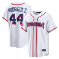 Ndoa S.Mariners #44 Julio Rodriguez Player White 2026 World Classic Home Stitched Jerseys