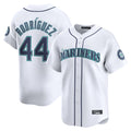 Ndoa S.Mariners #44 Julio Rodriguez Player White Home Limited Stitched Jerseys