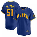 Ndoa S.Mariners #51 Ichiro Suzuki Player Royal City Connect Home Limited Stitched Jerseys