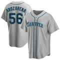 Ndoa S.Mariners #56 Randy Arozarena Player Gray Home Game Stitched Jerseys