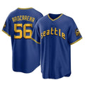 Ndoa S.Mariners #56 Randy Arozarena Player Royal Home Game Stitched Jerseys