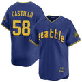 Ndoa S.Mariners #58 Luis Castillo Player Royal City Connect Home Limited Stitched Jerseys