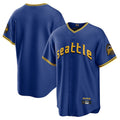 Ndoa S.Mariners Blank Player Royal City Connect Home Game Stitched Jerseys
