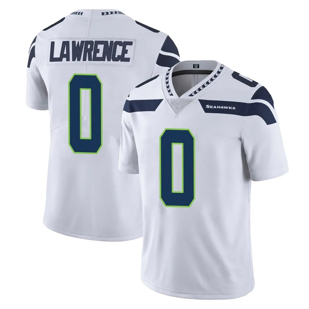 Ndoa S.Seahawks #0 DeMarcus Lawrence Player White Limited Vapor Untouchable Home Game Stitched Jerseys
