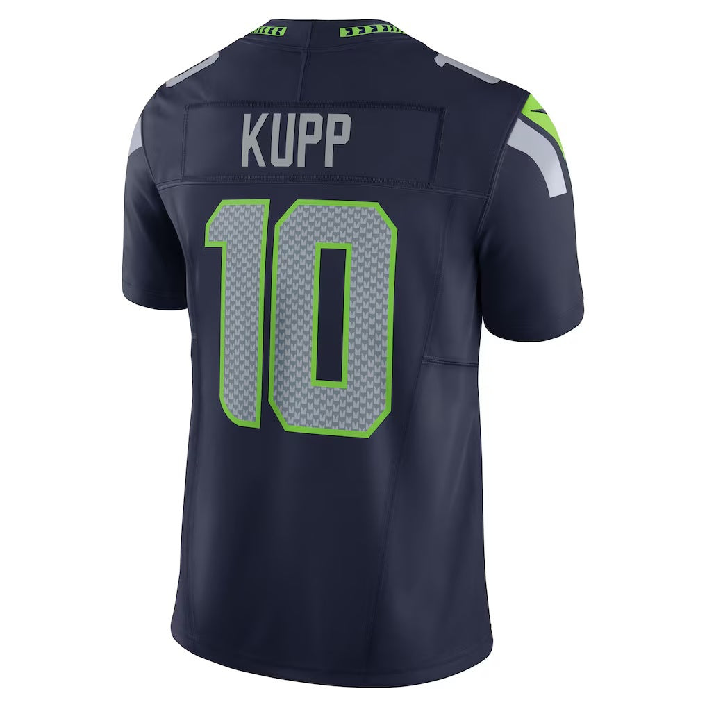 Ndoa S.Seahawks #10 Cooper Kupp College Navy Team Vapor F.U.S.E. Limited Stitched Jerseys