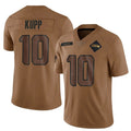 Ndoa S.Seahawks #10 Cooper Kupp Player Brown Salute To Service Limited Stitched Jerseys