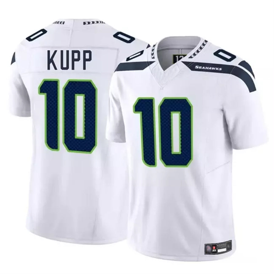 Ndoa S.Seahawks #10 Cooper Kupp Player White Vapor F.U.S.E. Limited Stitched Jerseys