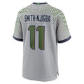 Ndoa S.Seahawks #11 Jaxon Smith-Njigba Player Grey Rivalries Collection Game Stitched Jerseys