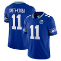 Ndoa S.Seahawks #11 Jaxon Smith-Njigba Player Royal 50th Season Vapor F.U.S.E. Limited Stitched Jerseys