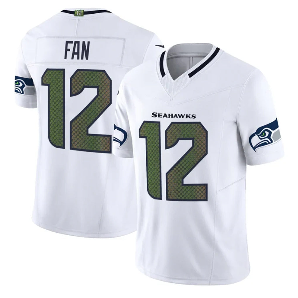 Ndoa S.Seahawks #12 12th Fan Player Whitel Rivalries Vapor Limited Home Game Stitched Jerseys