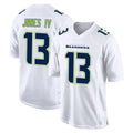 Ndoa S.Seahawks #13 Ernest Jones IV Player White Tundra Fashion Home Game Stitched Jerseys