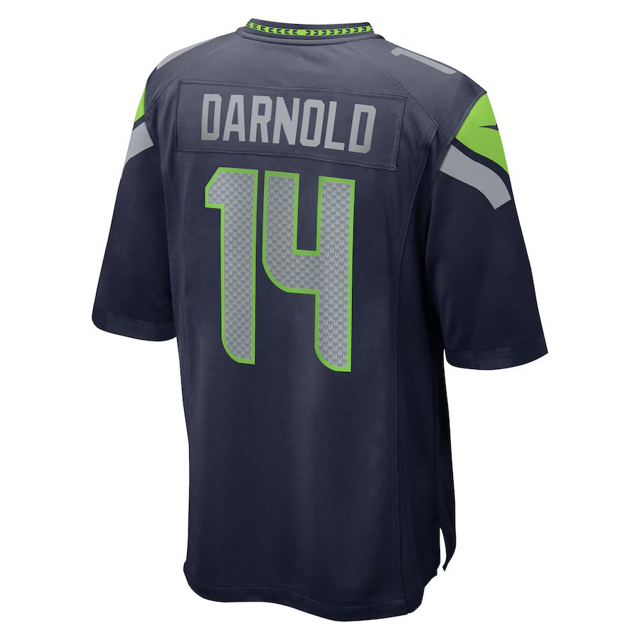 Ndoa S.Seahawks #14 Sam Darnold Player Navy Home Game Football Jerseys