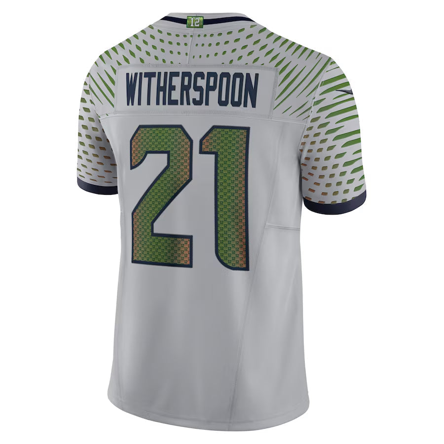 Ndoa S.Seahawks #21 Devon Witherspoon Player Gray Rivalries Collection Limited Stitched Jerseys