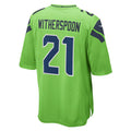 Ndoa S.Seahawks #21 Devon Witherspoon Player Green Home Game Stitched Jerseys