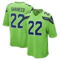Ndoa S.Seahawks #22 Rashid Shaheed Player Green Home Game Stitched Jerseys