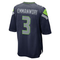 Ndoa S.Seahawks #3 Nick Emmanwori College Navy Team Game Jersey