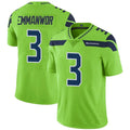 Ndoa S.Seahawks #3 Nick Emmanwori Player Green Vapor Limited Football Jerseys