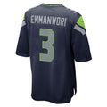 Ndoa S.Seahawks #3 Nick Emmanwori Player Navy Home Game Football Jersey