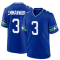 Ndoa S.Seahawks #3 Nick Emmanwori Player Royal Game Stitched Jerseys