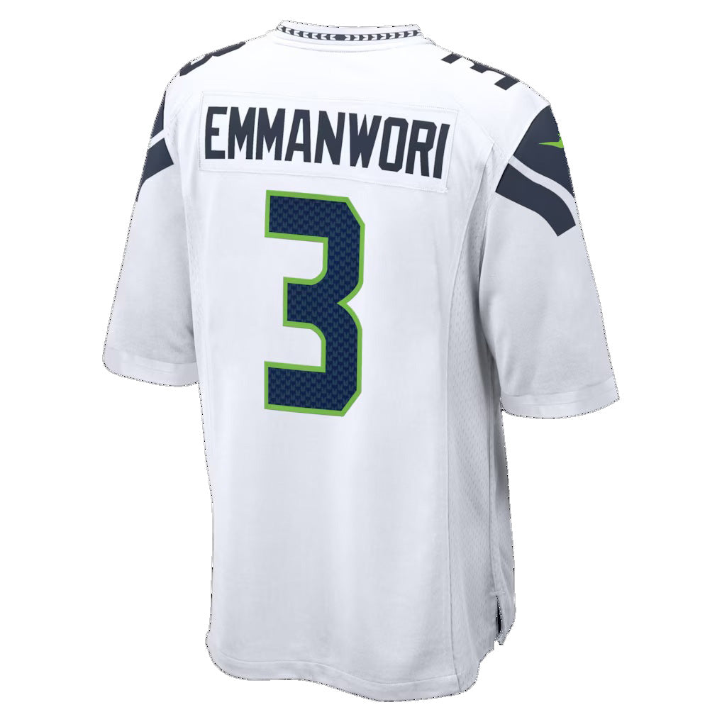 Ndoa S.Seahawks #3 Nick Emmanwori Player White Vapor Limited Football Jerseys