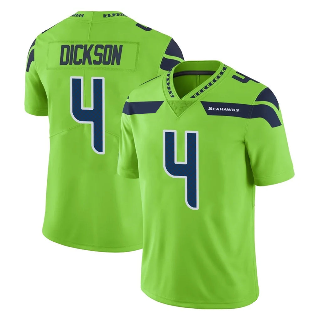 Ndoa S.Seahawks #4 Michael Dickson Player Green Limited Color Rush Home Game Stitched Jerseys