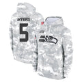 Ndoa S.Seahawks #5 Jason Myers Player Arctic Camo Limited Salute to Service Pullover Hoodies Game Stitched Jerseys