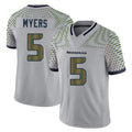 Ndoa S.Seahawks #5 Jason Myers Player Grey Limited 2025 Rivalries Collection Home Game Stitched Jerseys