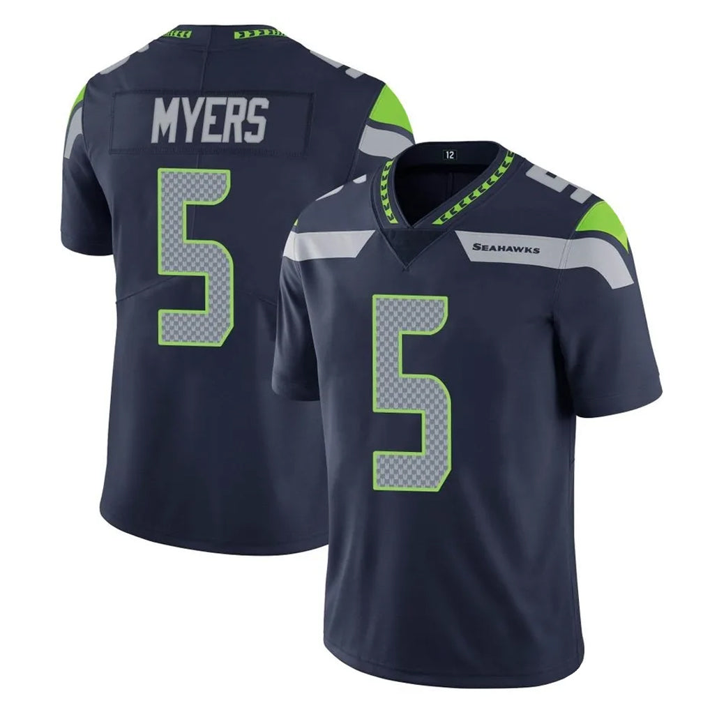 Ndoa S.Seahawks #5 Jason Myers Player Navy Limited Vapor Untouchable Home Game Stitched Jerseys