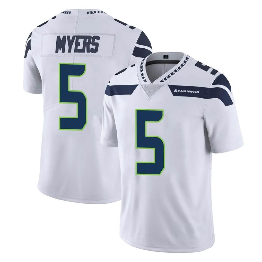 Ndoa S.Seahawks #5 Jason Myers Player White Limited Vapor Untouchable Home Game Stitched Jerseys