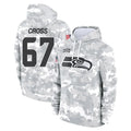 Ndoa S.Seahawks #67 Charles Cross Player Arctic Camo Limited Salute to Service Pullover Hoodies Game Stitched Jerseys