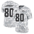 Ndoa S.Seahawks #80 Steve Largent Player Arctic Camo Salute to Service Limited Stitched Jerseys