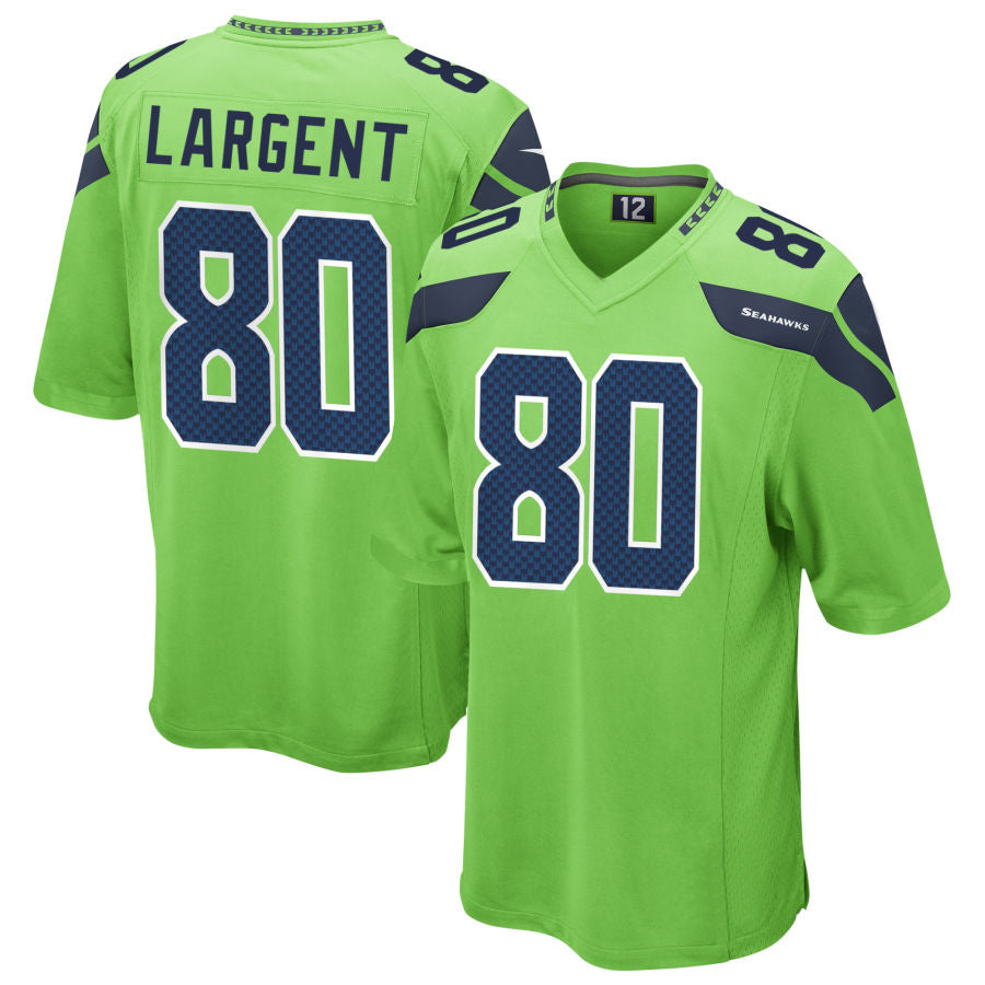 Ndoa S.Seahawks #80 Steve Largent Player Green Game Stitched Jerseys