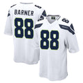 Ndoa S.Seahawks #88 AJ Barner Player White Home Game Stitched Jerseys