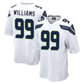 Ndoa S.Seahawks #99 Leonard Williams Player White Home Game Stitched Jerseys