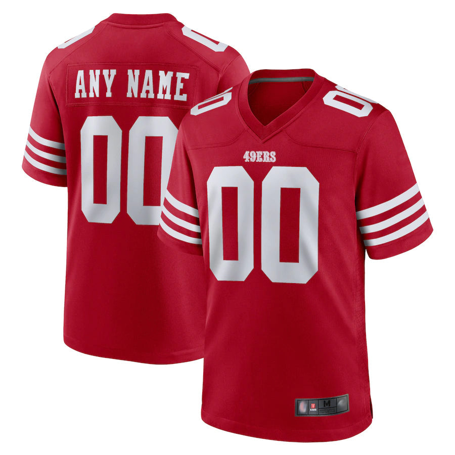 Ndoa Custom SF.49ers Game Home Stitched Jerseys