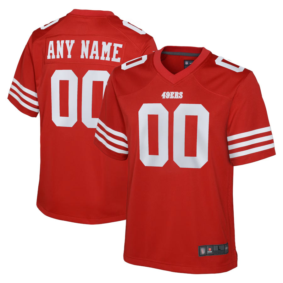 Ndoa Custom SF.49ers Game Team Colour Stitched Jerseys