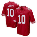 Ndoa SF.49ers #10 Mac Jones Player Red Home Game Stitched Jerseys