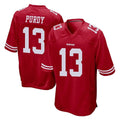 Ndoa SF.49ers #13 Brock Purdy Player Red Home Game Stitched Jerseys