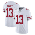 Ndoa SF.49ers #13 Brock Purdy Player White Limited Vapor Untouchable Home Game Stitched Jerseys
