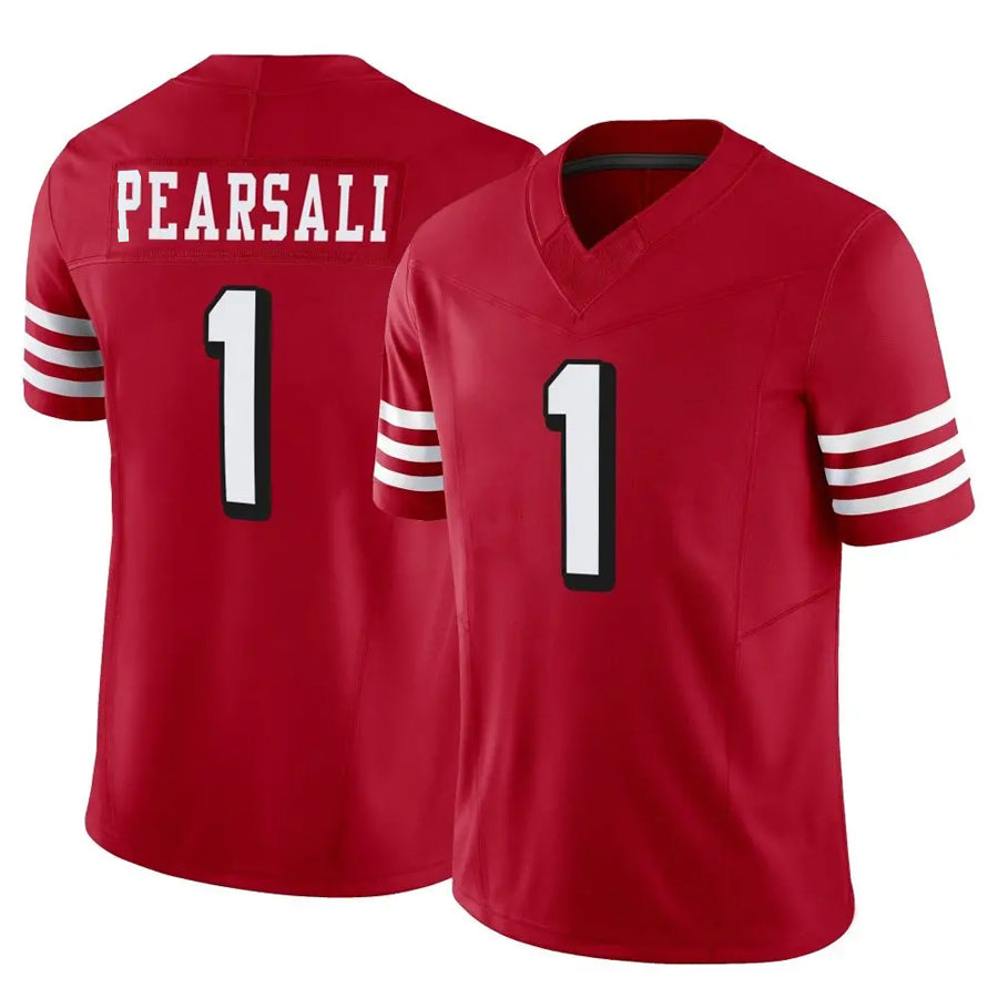 Ndoa SF.49ers #1 Ricky Pearsall Player Scarlet Vapor F.U.S.E. Limited Stitched Jerseys