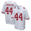 Ndoa SF.49ers #44 Kyle Juszczyk Player White Home Game Stitched Jerseys